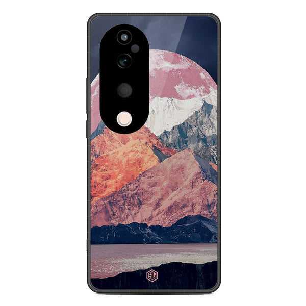 Mountains Wanderlust Series Soft Phone Case - Metal Case - Design 5 - Vivo S19 Pro