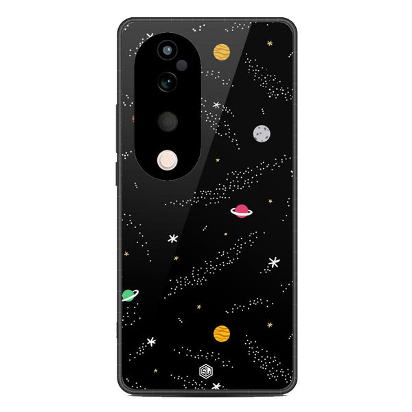 Space Series Soft Phone Case - Metal Case - Design 2 - Vivo S19 Pro