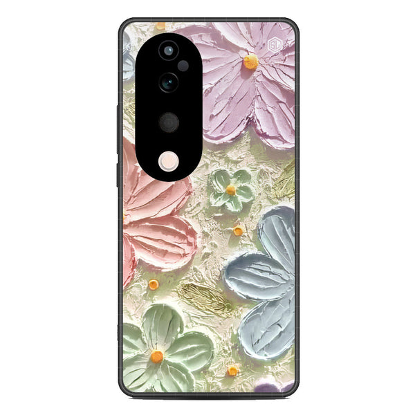 Floral Series Soft Phone Case - Metal Case - Design 15 - Vivo V40 Pro