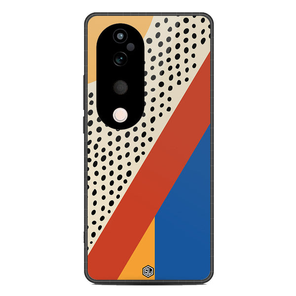 Polka Dots Series Soft Phone Case - Metal Case - Design 4 - Vivo V40 Pro