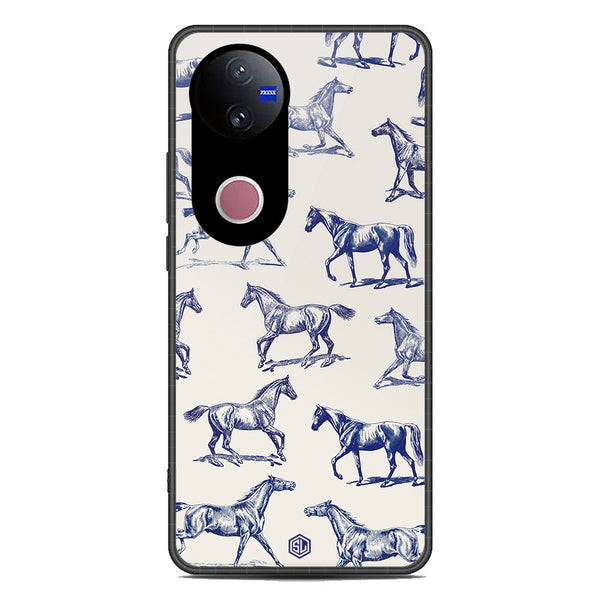 Trending Designs Series Soft Phone Case - Metal Case - Design 3 - Vivo V50