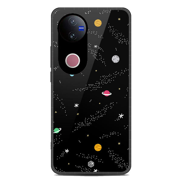 Space Series Soft Phone Case - Metal Case - Design 2 - Vivo V50