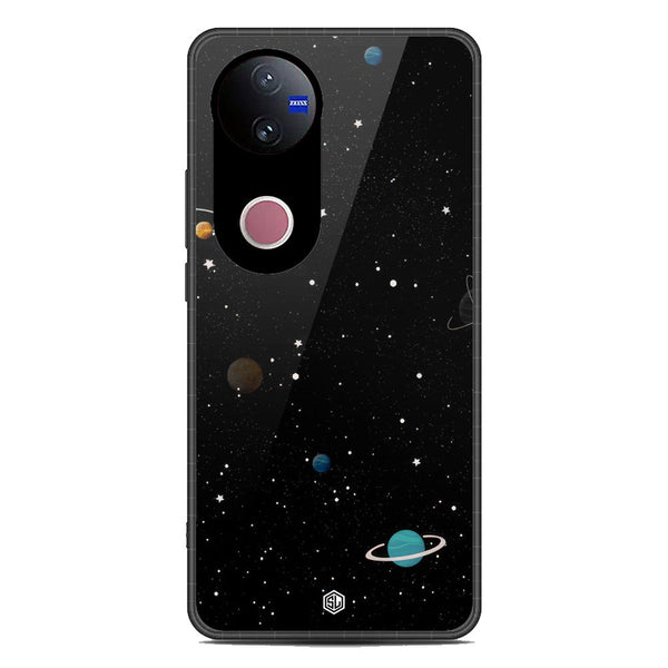 Space Series Soft Phone Case - Metal Case - Design 3 - Vivo V50