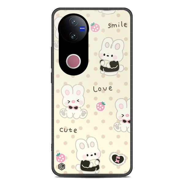 Cute Chic Series Soft Phone Case - Metal Case - Design 4 - Vivo V50