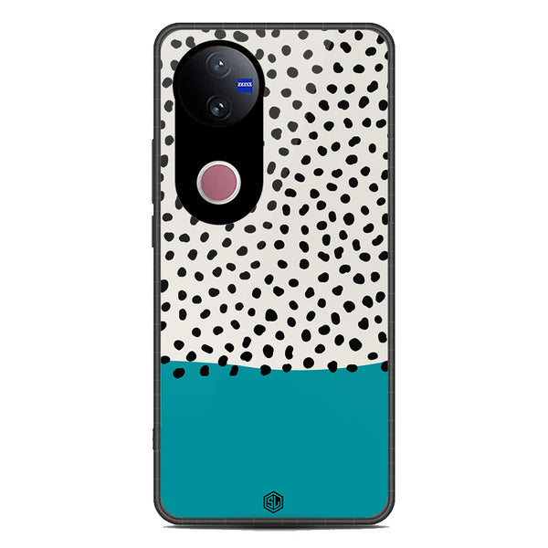 Polka Dots Series Soft Phone Case - Metal Case - Design 2 - Vivo V50
