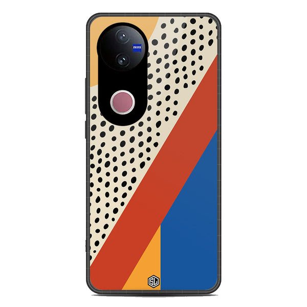 Polka Dots Series Soft Phone Case - Metal Case - Design 4 - Vivo V50