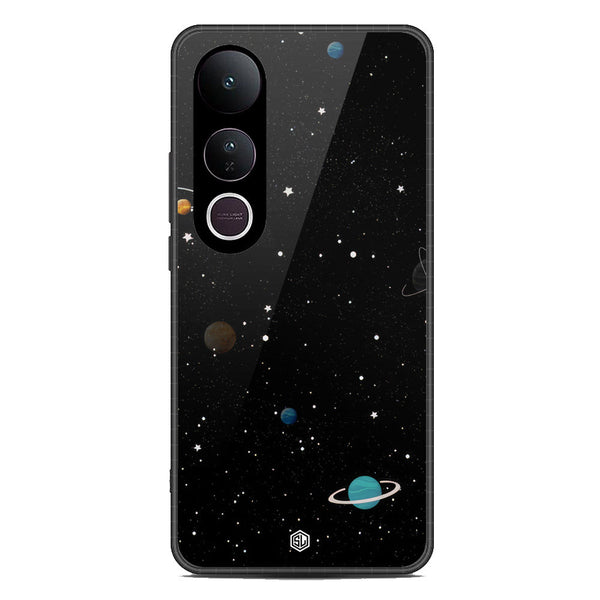 Space Series Soft Phone Case - Metal Case - Design 3 - Vivo V50 Lite