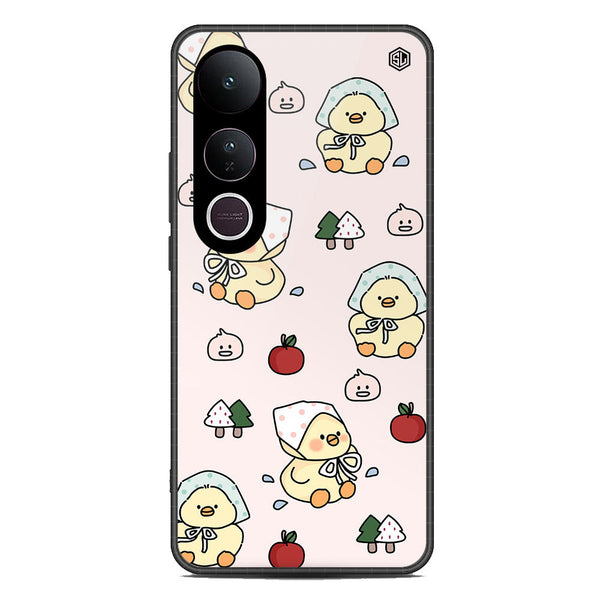 Cute Chic Series Soft Phone Case - Metal Case - Design 2 - Vivo V50 Lite