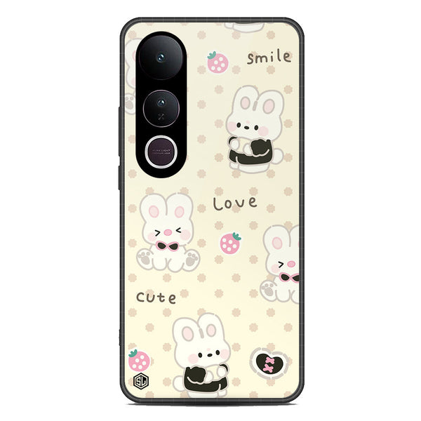 Cute Chic Series Soft Phone Case - Metal Case - Design 4 - Vivo V50 Lite