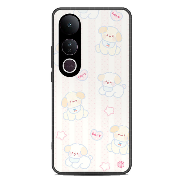 Cute Chic Series Soft Phone Case - Metal Case - Design 5 - Vivo V50 Lite