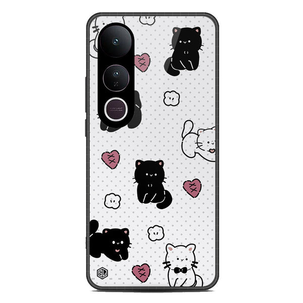 Cute Chic Series Soft Phone Case - Metal Case - Design 6 - Vivo V50 Lite