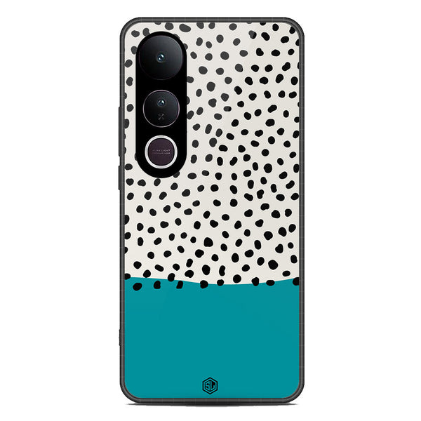 Polka Dots Series Soft Phone Case - Metal Case - Design 2 - Vivo V50 Lite