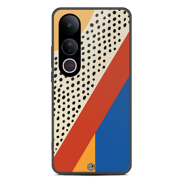 Polka Dots Series Soft Phone Case - Metal Case - Design 4 - Vivo V50 Lite