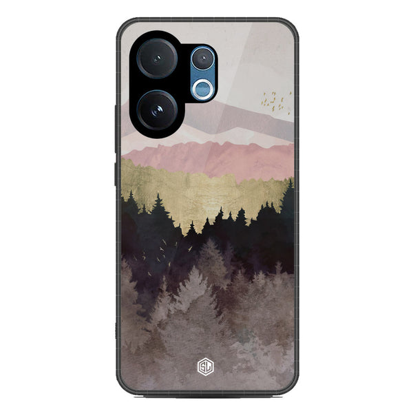 Mountains Wanderlust Series Soft Phone Case - Metal Case - Design 2 - Vivo V60