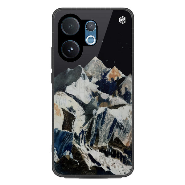 Mountains Wanderlust Series Soft Phone Case - Metal Case - Design 4 - Vivo V60