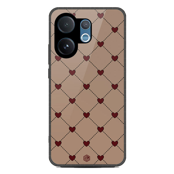 Trending Designs Series Soft Phone Case - Metal Case - Design 1 - Vivo V60