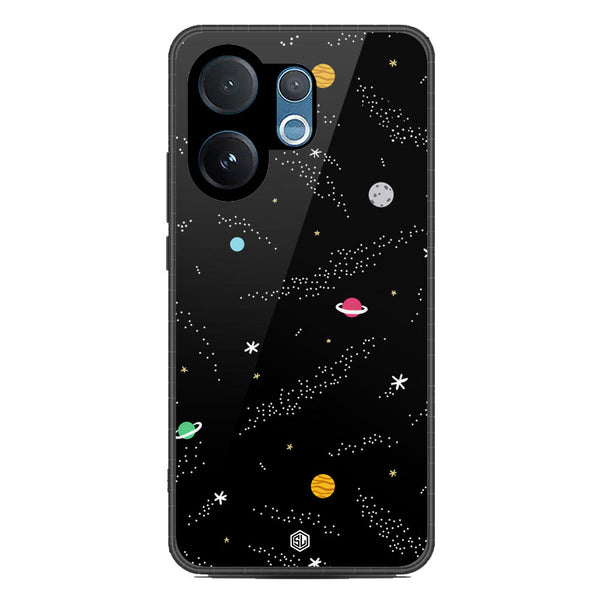 Space Series Soft Phone Case - Metal Case - Design 2 - Vivo V60