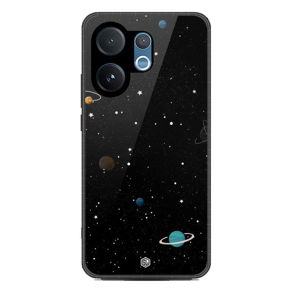Space Series Soft Phone Case - Metal Case - Design 3 - Vivo V60