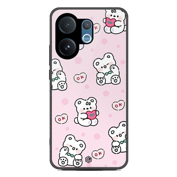 Cute Chic Series Soft Phone Case - Metal Case - Design 1 - Vivo V60