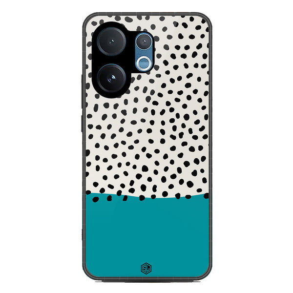 Polka Dots Series Soft Phone Case - Metal Case - Design 2 - Vivo V60