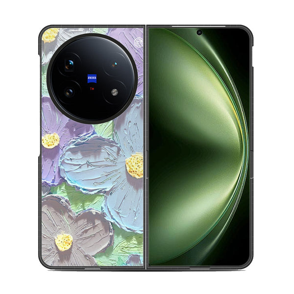 Floral Series Soft Phone Case - Metal Case - Design 1 - Vivo X Fold 5