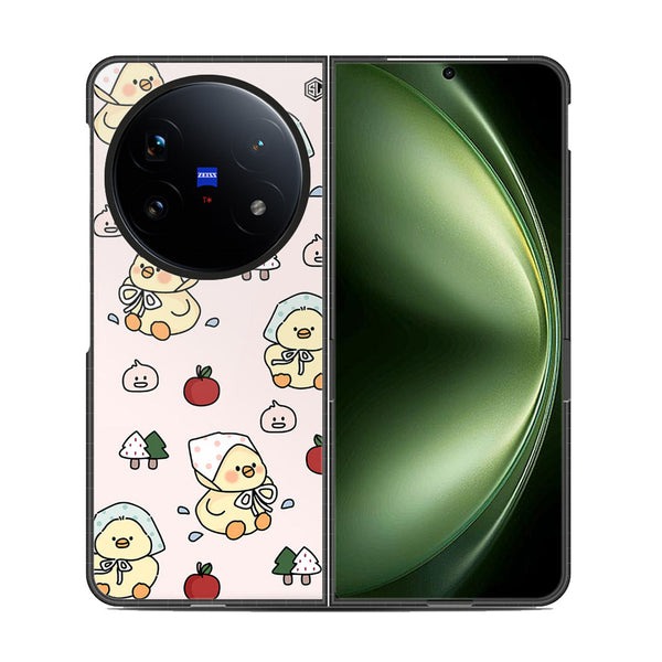 Cute Chic Series Soft Phone Case - Metal Case - Design 2 - Vivo X Fold 5