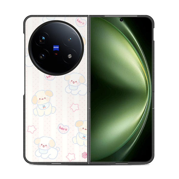 Cute Chic Series Soft Phone Case - Metal Case - Design 5 - Vivo X Fold 5