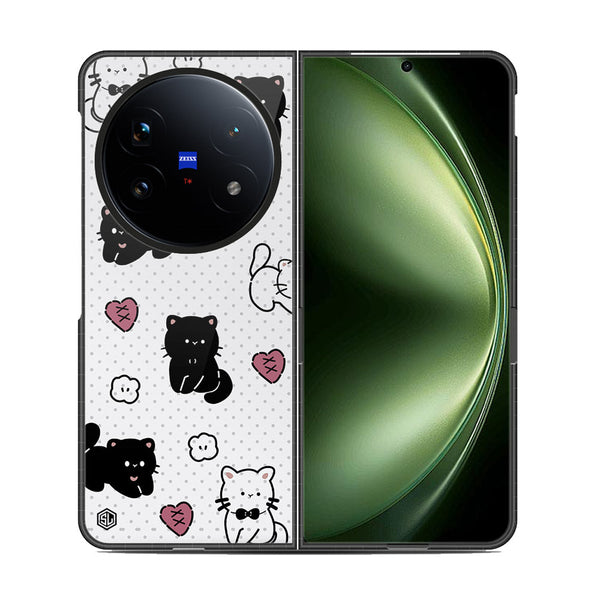 Cute Chic Series Soft Phone Case - Metal Case - Design 6 - Vivo X Fold 5