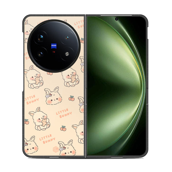 Cute Korean Design Series Soft Phone Case - Metal Case - Design 2 - Vivo X Fold 5
