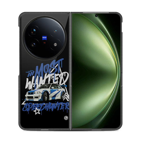 Most Wanted Speedhunter Series Soft Phone Case - Metal Case - Design 1 - Vivo X Fold 5