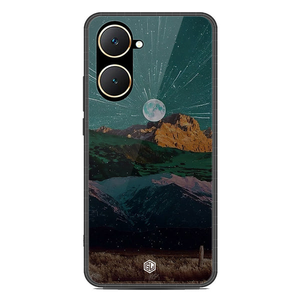 Mountains Wanderlust Series Soft Phone Case - Premium Glass Case - Design 3 - Vivo Y03