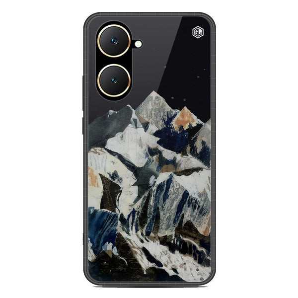 Mountains Wanderlust Series Soft Phone Case - Premium Glass Case - Design 4 - Vivo Y03