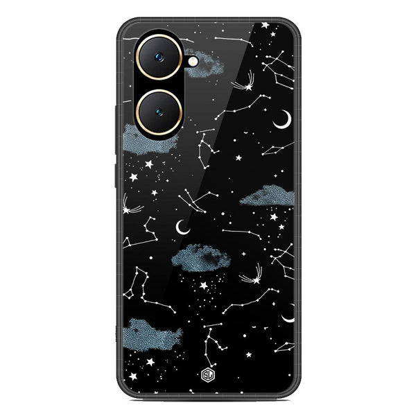 Space Series Soft Phone Case - Premium Glass Case - Design 5 - Vivo Y18