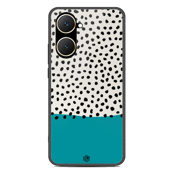 Polka Dots Series Soft Phone Case - Premium Glass Case - Design 2 - Vivo Y03