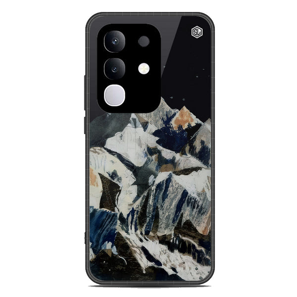 Mountains Wanderlust Series Soft Phone Case - Metal Case - Design 4 - Vivo Y29 4G