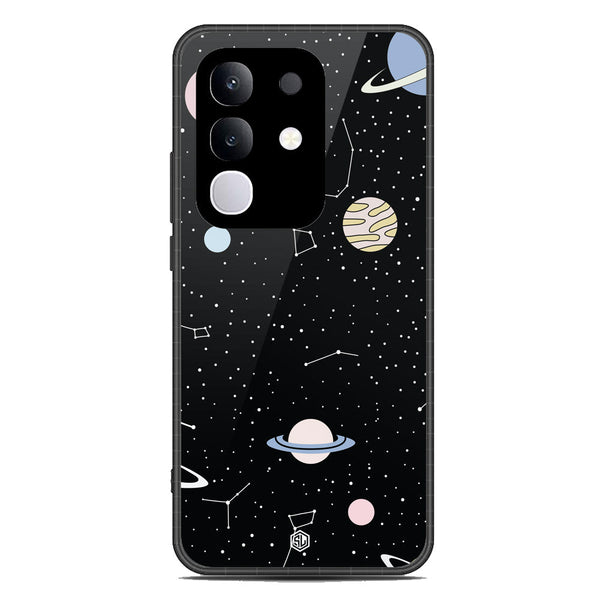 Space Series Soft Phone Case - Metal Case - Design 1 - Vivo Y29 4G