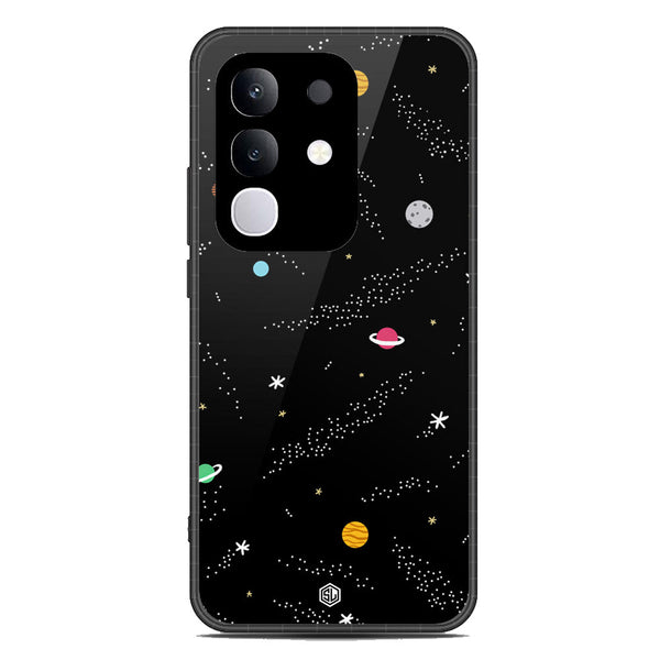 Space Series Soft Phone Case - Metal Case - Design 2 - Vivo Y29 4G