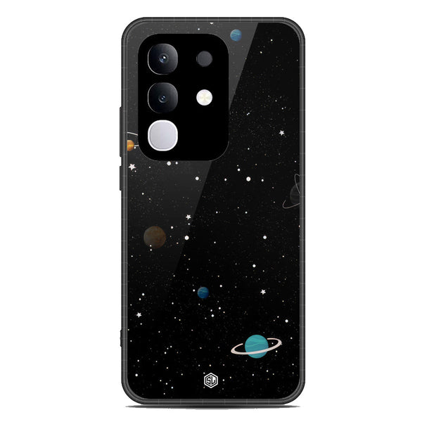 Space Series Soft Phone Case - Metal Case - Design 3 - Vivo Y29 4G