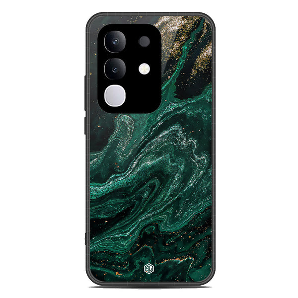 Marble Series Soft Phone Case - Metal Case - Design 3 - Vivo Y29 4G