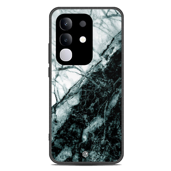 Marble Series Soft Phone Case - Metal Case - Design 6 - Vivo Y29 4G
