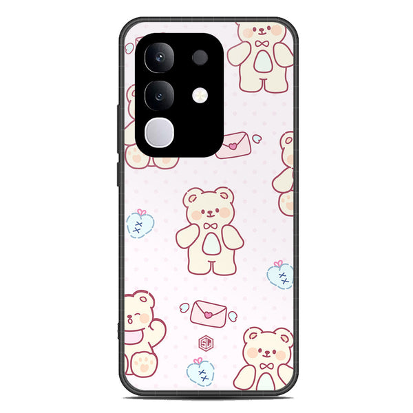 Cute Chic Series Soft Phone Case - Metal Case - Design 3 - Vivo Y29 4G