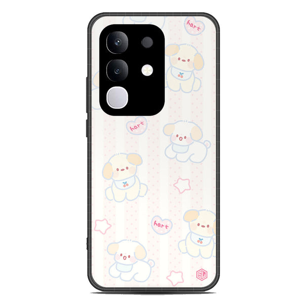 Cute Chic Series Soft Phone Case - Metal Case - Design 5 - Vivo Y29 4G