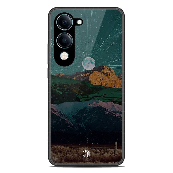 Mountains Wanderlust Series Soft Phone Case - Metal Case - Design 3 -Vivo Y04