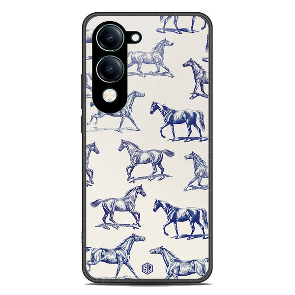 Trending Designs Series Soft Phone Case - Metal Case - Design 3 -Vivo Y04
