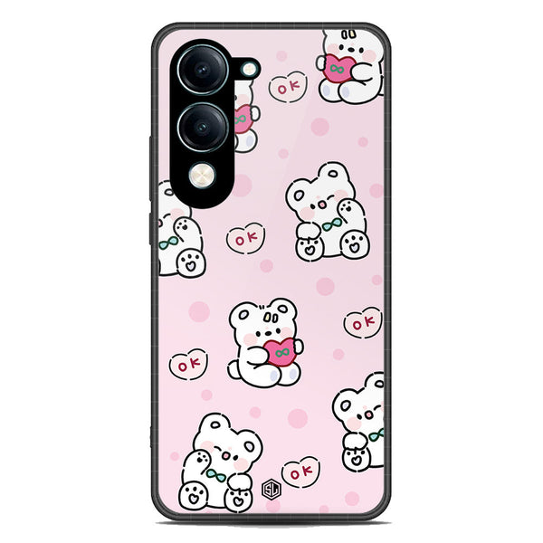 Cute Chic Series Soft Phone Case - Metal Case - Design 1 -Vivo Y04