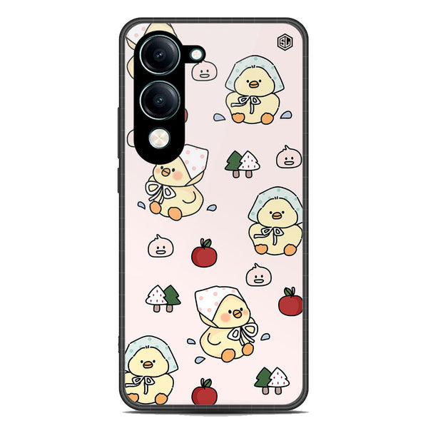 Cute Chic Series Soft Phone Case - Metal Case - Design 2 -Vivo Y04