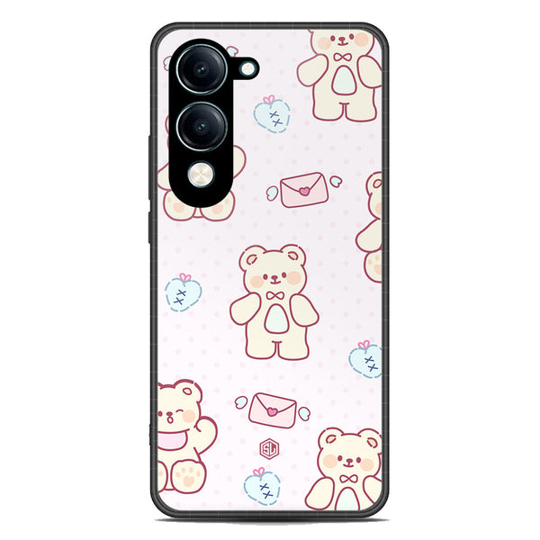 Cute Chic Series Soft Phone Case - Metal Case - Design 3 -Vivo Y04