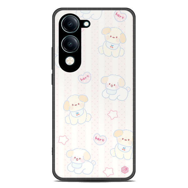 Cute Chic Series Soft Phone Case - Metal Case - Design 5 -Vivo Y04