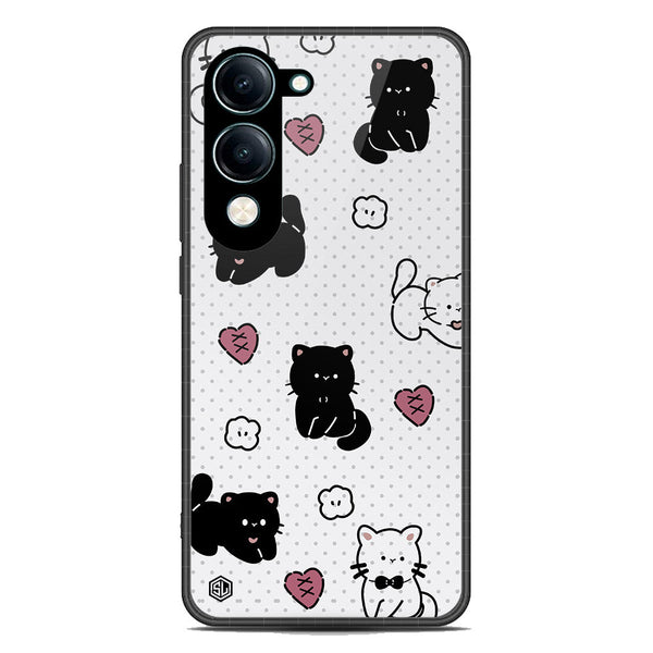 Cute Chic Series Soft Phone Case - Metal Case - Design 6 -Vivo Y04