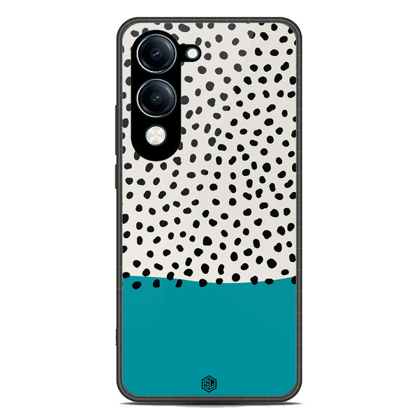 Polka Dots Series Soft Phone Case - Metal Case - Design 2 -Vivo Y04